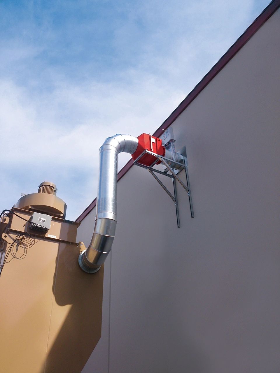 Building view of EcoMaxx - No Return Valve (NRV) - with NFPA 69-2014 Controls Pkg.