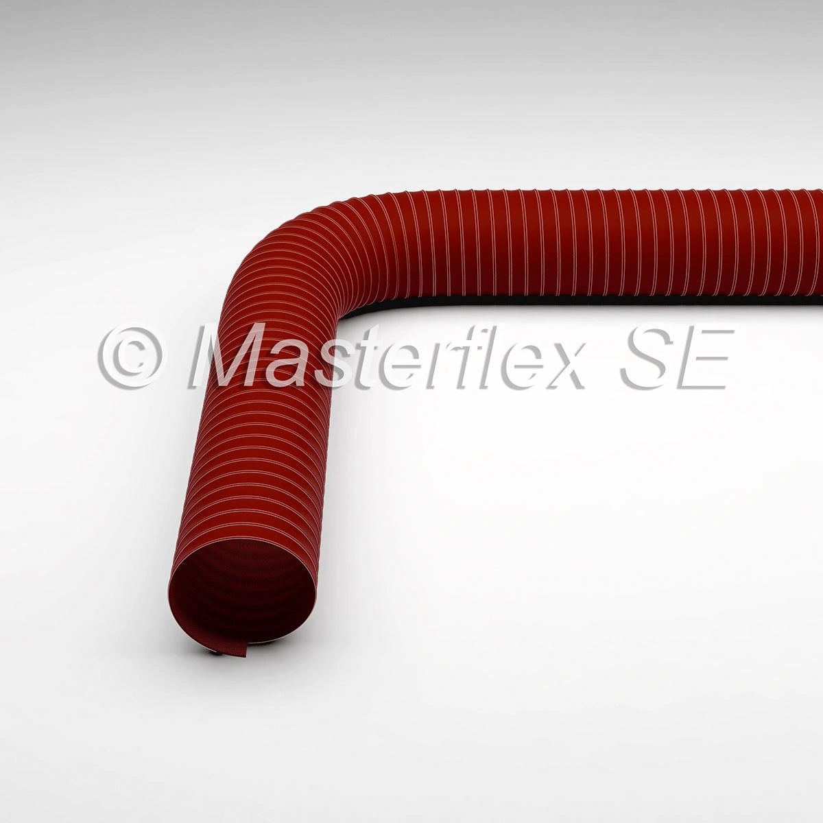 8" x 40' Masterduct Master-Sil 2 High Temperature Vehicle Exhaust Hose rated for 600 degrees