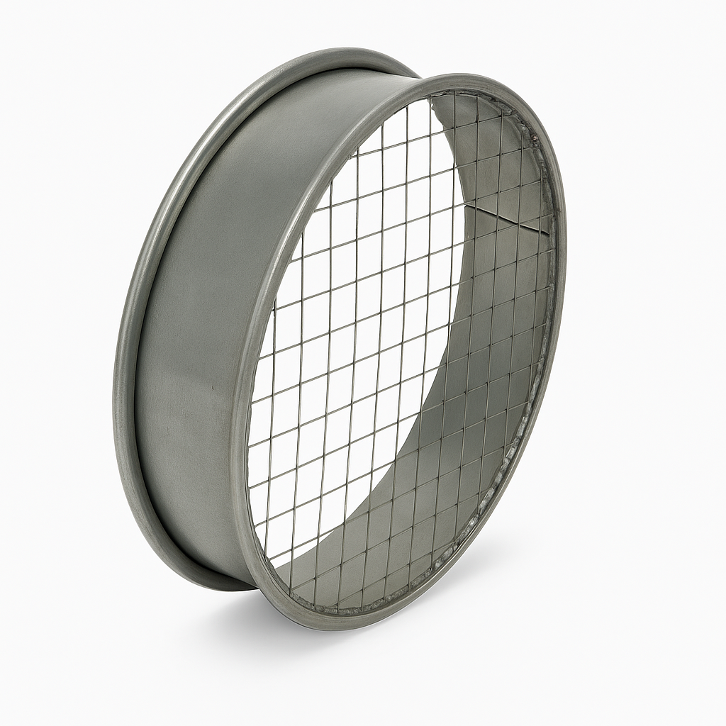 U-Duct -End Cap with Bird Screen, Dust Collection 3" Through 24", Clamp-together Duct (Compatible with Nordfab, Quick-fit, QF, KB, US Duct, Ducts Inc., Grizzly Duct)