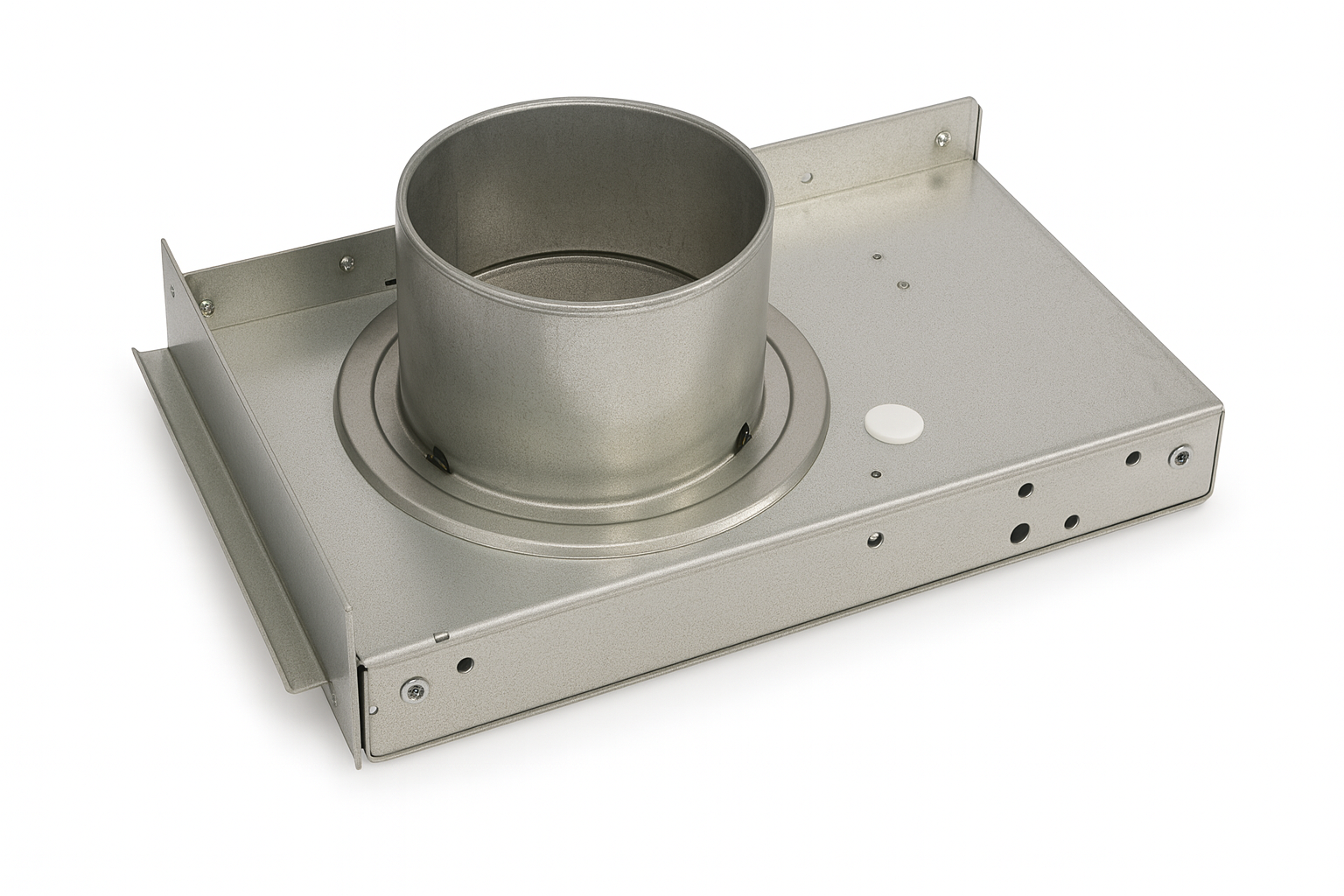 U-Duct -Blast Gate, Clamp-together Style, 304 Stainless Steel with Rolled Ends 3" TO 24"