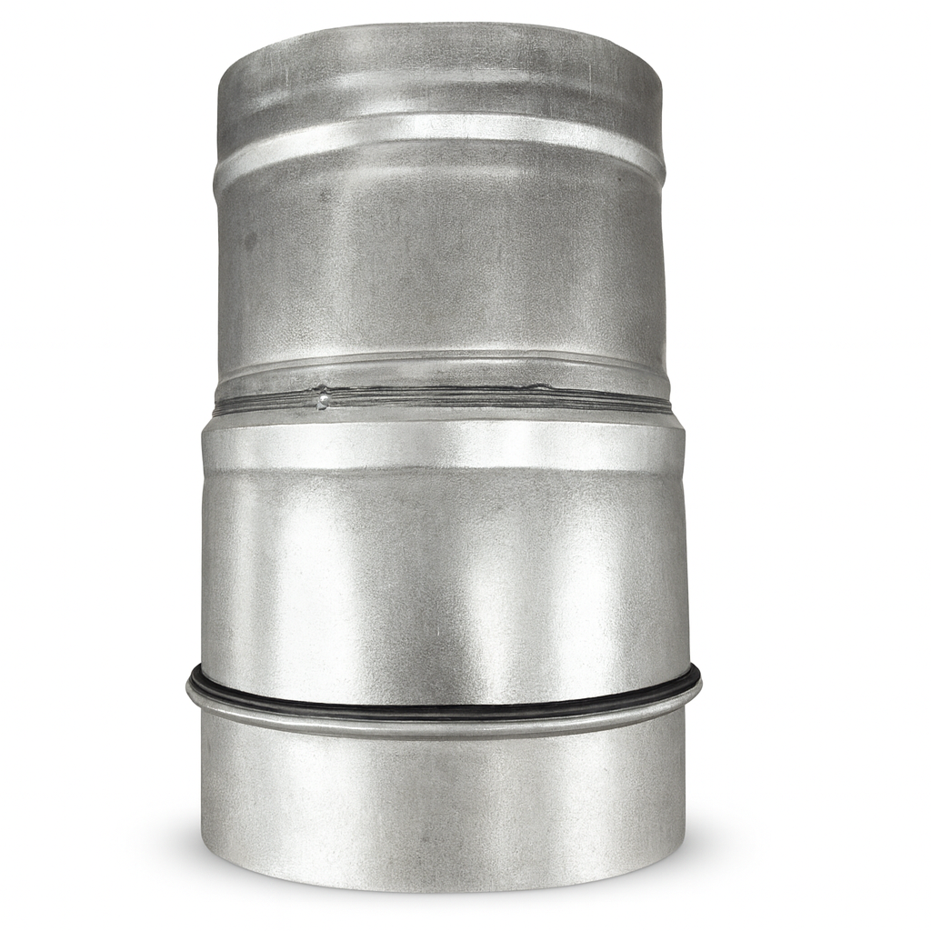 U-Duct -Hose Adapter, Dust Collection 3" Through 24", Clamp-together Duct (Compatible with Nordfab, Quick-fit, QF, KB, US Duct, Ducts Inc., Grizzly Duct)