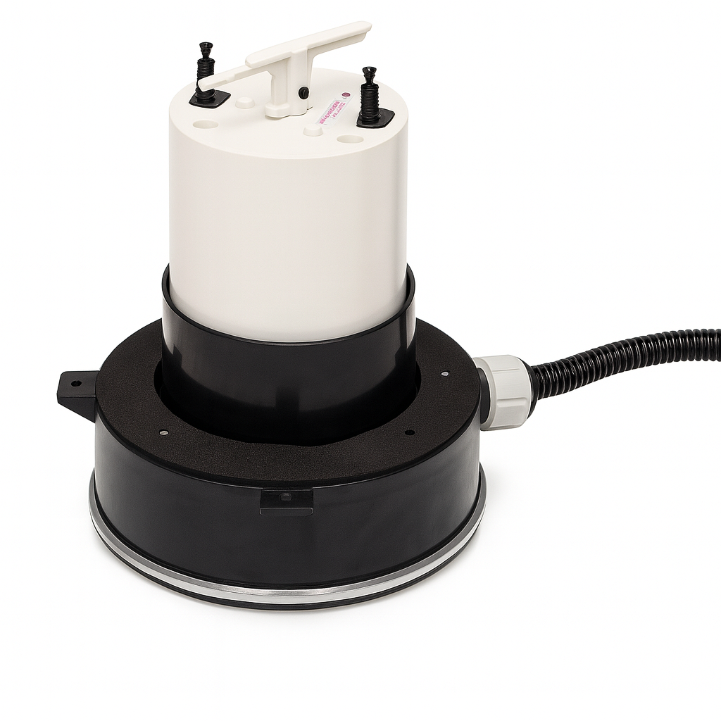 Needlepoint Bi-polar Ionization module, blower mounted