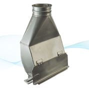 U-Duct -Floor Sweep, Dust Collection 4" Through 6", Clamp-together Duct (Compatible with Nordfab, Quick-fit, QF, KB, US Duct, Ducts Inc., Grizzly Duct)