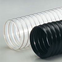 2" x 10' -Urethane Dust Collection Hose - (Specify Hose Wall Thickness and Color)