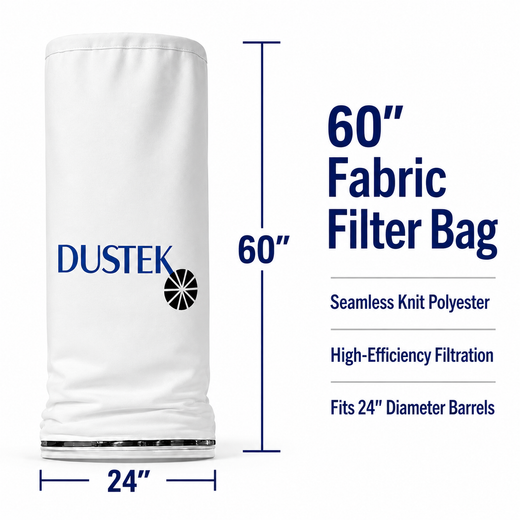 DUSTEK 60" Fabric Filter Bags
