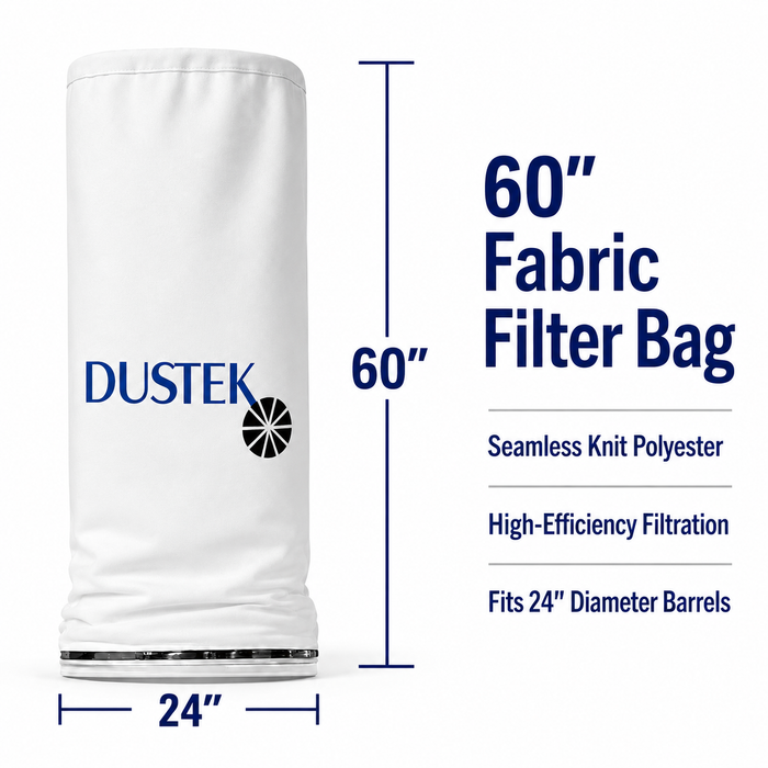 DUSTEK 60" Fabric Filter Bags