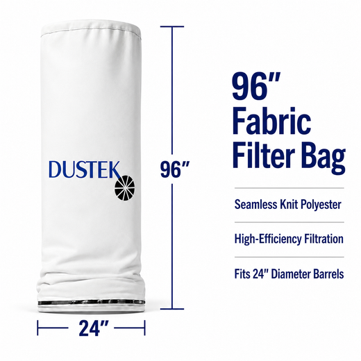 DUSTEK 96" Fabric Filter Bags