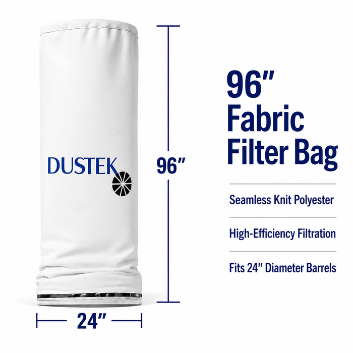 DUSTEK 96" Fabric Filter Bags
