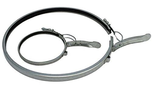 U-Duct - Duct Clamp for Clamp-together Duct (Compatible with Nordfab, Quick-fit, Coima Duct, QF, KB, US Duct, Ducts Inc.)