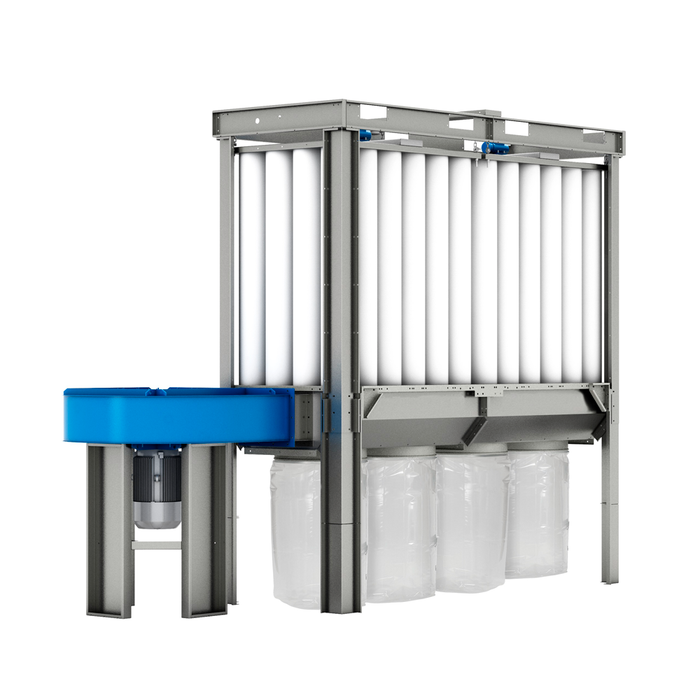 COIMA SHK-4 v2 Enclosureless Dust Collector with Shaker