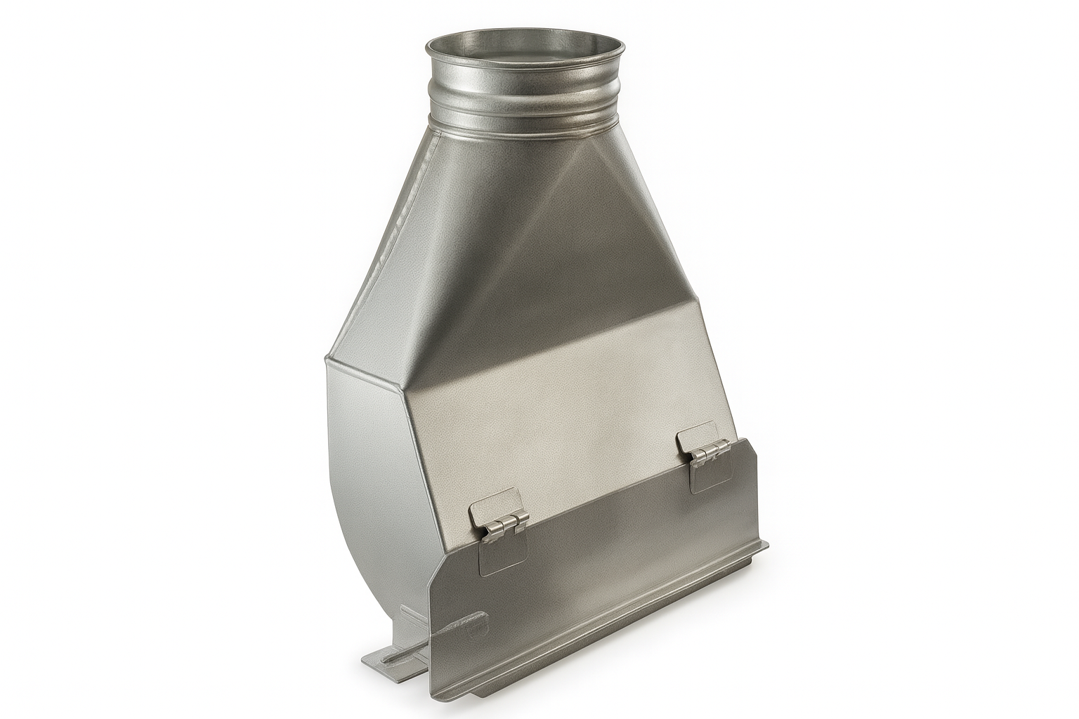U-Duct -Floor Sweep, Dust Collection 4" Through 6", Clamp-together Duct (Compatible with Nordfab, Quick-fit, QF, KB, US Duct, Ducts Inc., Grizzly Duct)