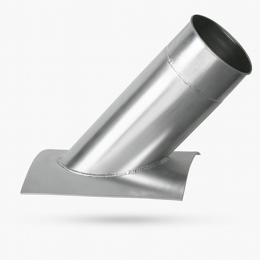 U-Duct - (In-Cut Saddle) 45 Degree Fitting, Dust Collection 3" Through 8", Clamp-together Duct (Compatible with Nordfab, Quick-fit, QF, KB, US Duct, Ducts Inc., Grizzly Duct)