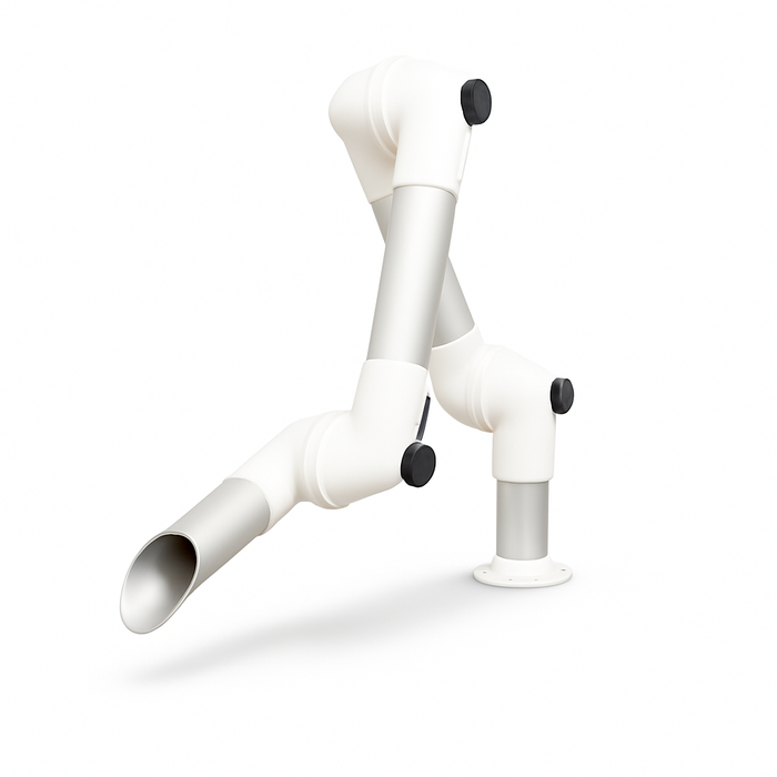 Movex MEB 1500-50 2" x 60" Long fume extractor arm