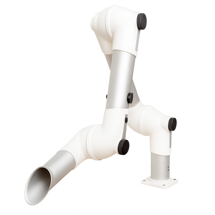 Movex MEB 1650-100 4" x 66" Long fume extractor arm