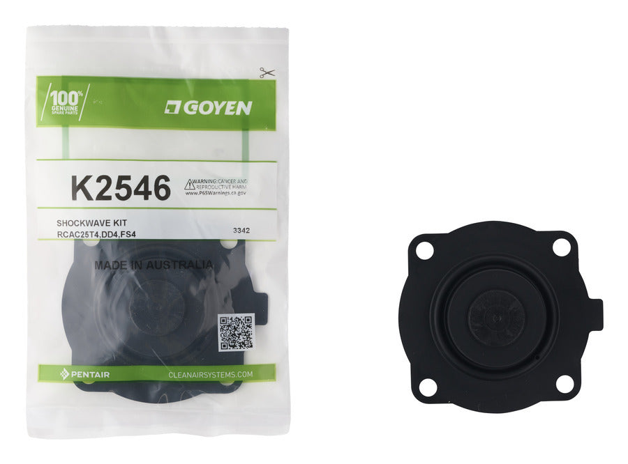 Pentair Goyen K2546 - SHOCKWAVE KIT RCAC25T4,DD4,FS4